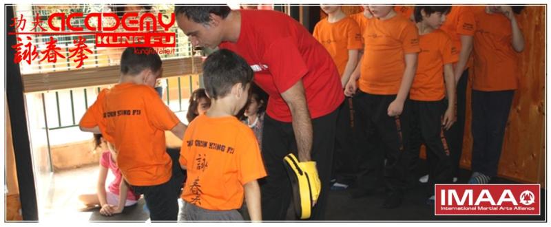 Kung Fu Bambini Academy Italia di Sifu Salvatore Mezzone Wing Tjun Ving Tsun Chun cinene artimarziali tradizionali e sport da combattimento Caserta accademia nazionale (8)